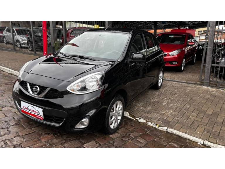 NISSAN - MARCH - 2015/2015 - Preta - R$ 46.900,00