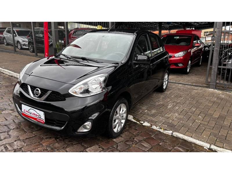 NISSAN - MARCH - 2015/2015 - Preta - R$ 46.900,00