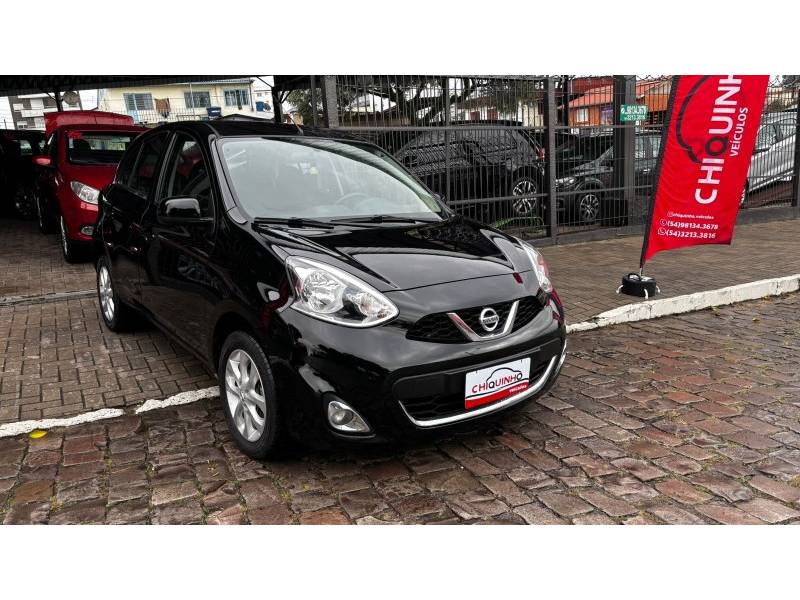 NISSAN - MARCH - 2015/2015 - Preta - R$ 46.900,00