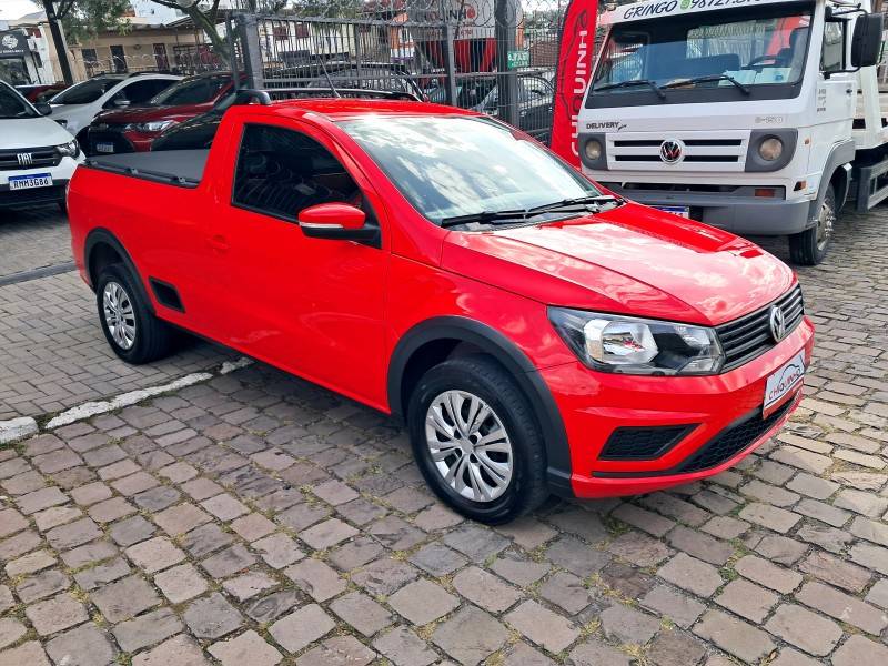 VOLKSWAGEN - SAVEIRO - 2022/2023 - Vermelha - R$ 79.900,00