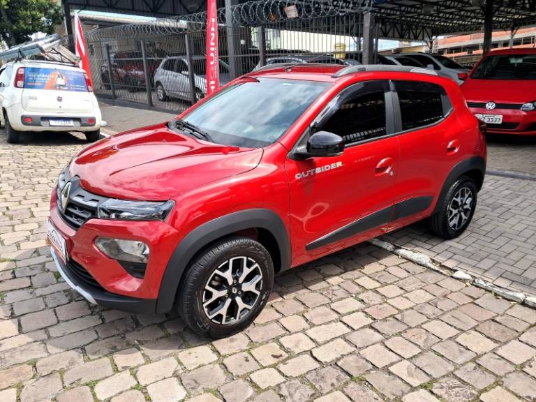 RENAULT - KWID - 2024/2025 - Vermelha - R$ 67.900,00