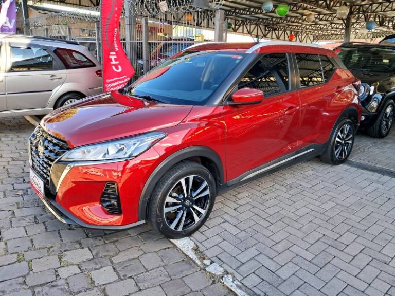 NISSAN - KICKS - 2021/2022 - Vermelha - R$ 99.900,00