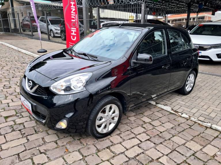 NISSAN - MARCH - 2015/2015 - Preta - R$ 46.900,00