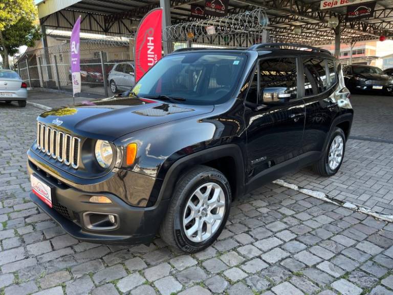 JEEP - RENEGADE - 2017/2018 - Preta - R$ 73.900,00